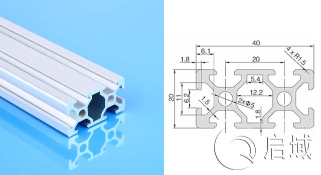 欧标2040工业铝型材