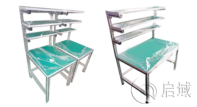 铝合金操作台/铝型材工作台/工业铝型材桌子 铝合金操作台/铝型材工作台/工业铝型材桌子