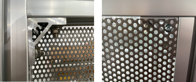 角件安装面板图