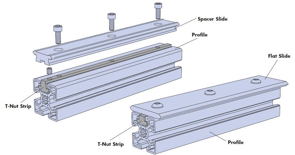4040铝型材安装导轨