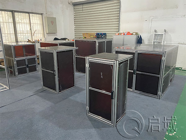 铝型材棕色亚克力框架1