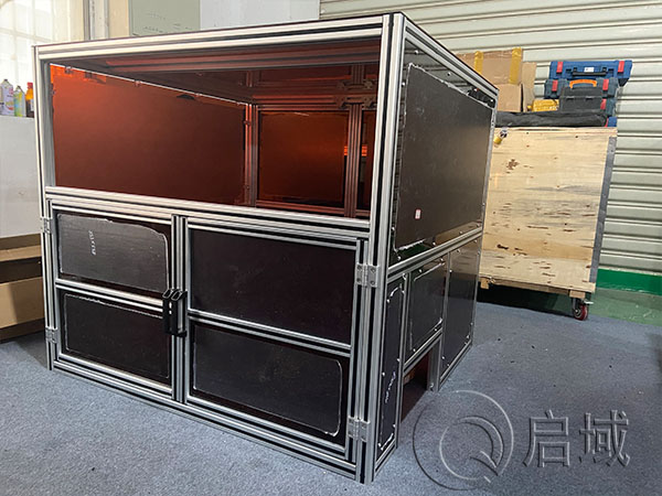 铝型材棕色亚克力框架2