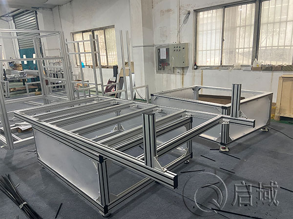 铝型材角件框架安装板材2