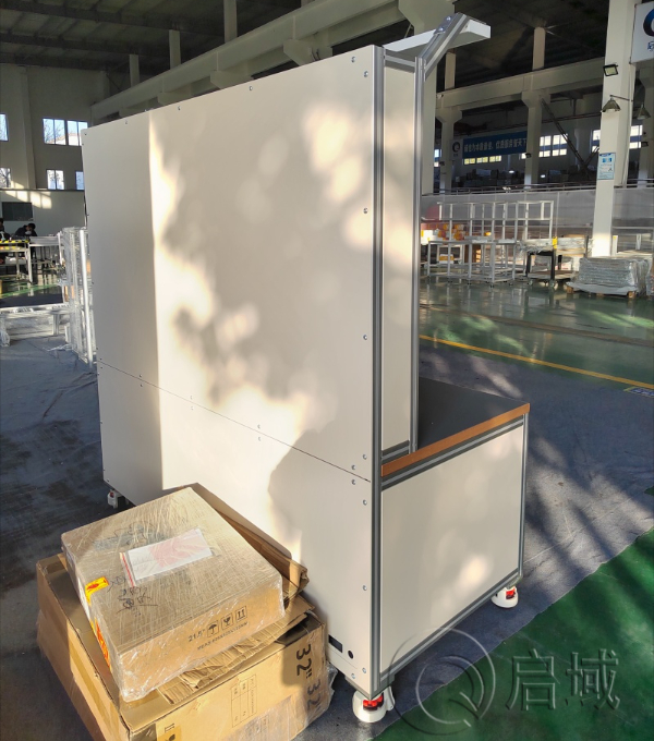 铝型材工作台背面