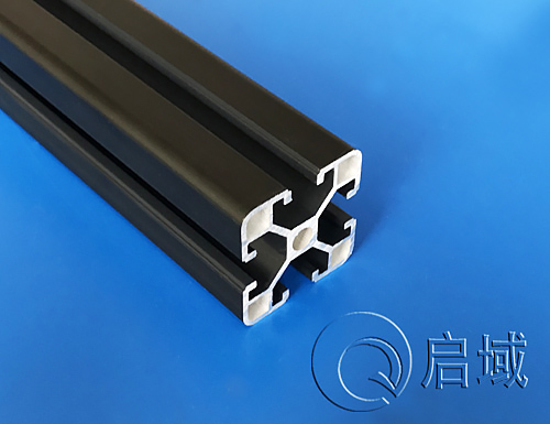 铝型材 QY-8-4040B黑色 铝型材 QY-8-4040B黑色